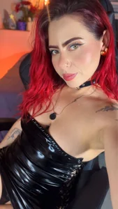 Dulce_charlottee sexy in black latex 사진 2