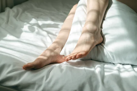 MarySparkle My feet in the soft sunlight Pic 4