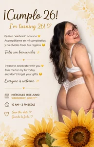 sofix__ My Birthday June 11th🌻 Pic
