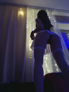 juicy-pussy Santa Claus, can I sit on your lap? Pic 8