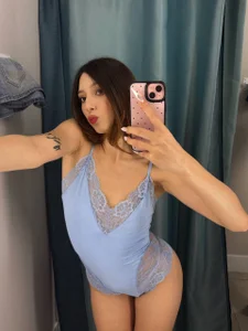 LilluKatten lady in blue body Foto