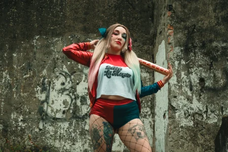 CelesteBaker Halloween 🎃🎃🎃 HarleyQuinn 😈😈 Pic 8