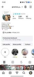 Ig.@gracious_john2 follow de maxjohn9  Imagens