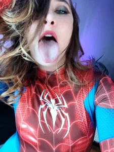 VikaCherry Let's do good deeds together with Spider-Girl Pic 4