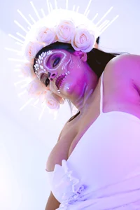 Kismett_aziz White skull Immagine 