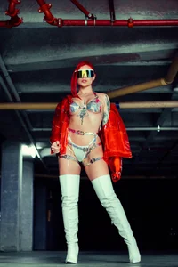 LeaThompsonCyber red Bild 5