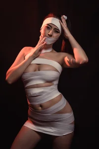 Cloee_Sky2のI've lost some of my bandages. Do you want to take the rest off me?の 5枚の写真