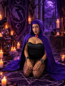 Violet_rousse7 💜🔮 Raven: Mistress of Dark Magic 🖤 Pic 5