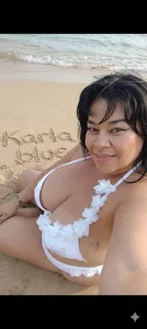 I love being at the beach 🤩💋🏖️👙 od karlablue_  4 snímek