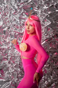 folinskayyya my cosplay of Princess Bubblegum) Poză 5