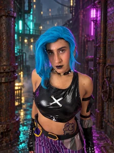 Violet_rousse7 💙💜 Jinx: Queen of Chaos 💣🔥 Pic 6