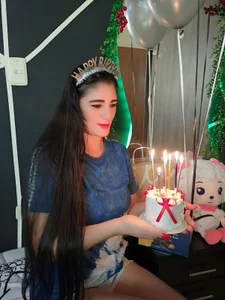 LUCY_LI Enjoying my birthday🥳🎉🎈 Pic