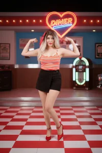 Pinup 💋 od onebeauty  2 fotka