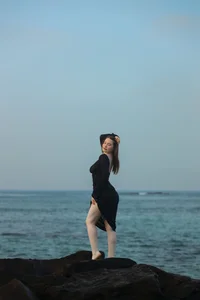 ChloeMarsch Magic Sri Lanka, join to my fan club to see me naked on beach Poză 3