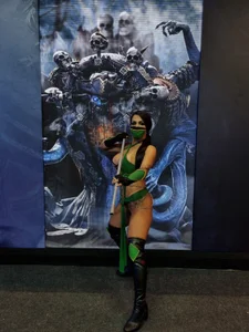 JADE NAT - MORTAL KOMBAT de NatzinhaMorenaHot  5 photos