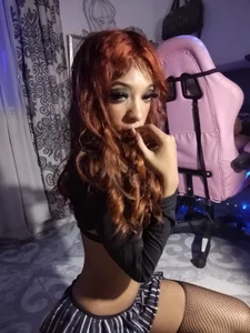 AprillRoss Short skirt🥵 Billede
