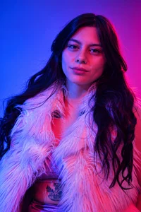MelinaChavez Splashes of Color💙💗 Pic 2