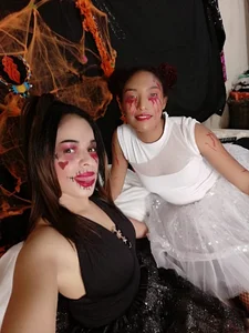Cielo and Cleo Halloween