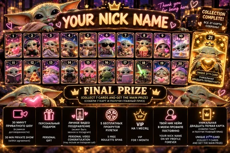 -BabyYoda FAN CLUB and CARD game RULES Pic 7