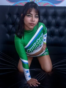 Sexy cheerleader