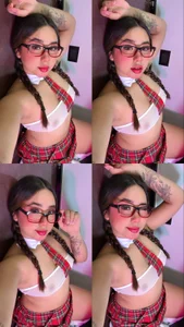 issie_cute I'm ready for today's class 👩‍🏫🖤😇 Pic 4