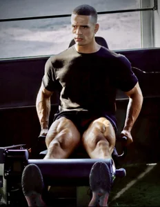 ChristopherBlack_ working out Pic 3