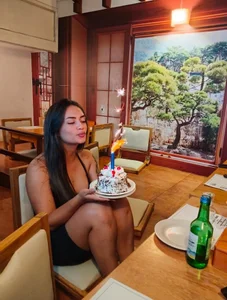 Birthday with an Asian touch 🍣🔥 I am the dessert 😏🎂 de anany__ Foto