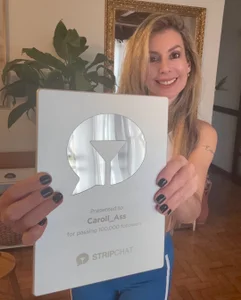 Caroll_Ass Thanks to the fans, followers, friends, and Stripchat for another achievement! Pic 2