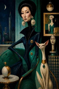 The Eccentrics: A Mid-Century Artist Series de Jujutopia  4 photos