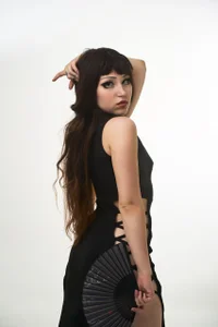 Amber_Glow_ Sexy dress cutout Hình 4