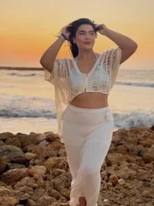 eva_sainnt a beautiful sunset and me รูป 