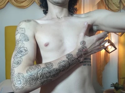 andres_ocasio Artistic process, sketch and tattoo design, freehand work, without tracing Pic 6