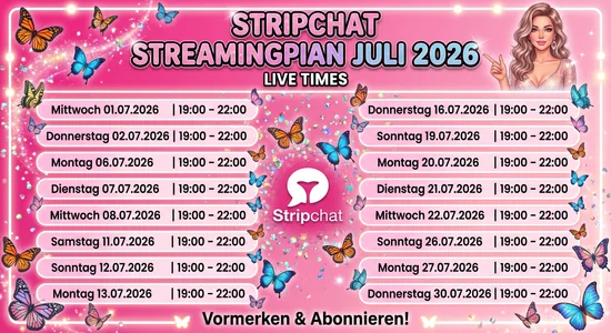 SweetButterflyKiss Sendeplan 2026 Pic 6