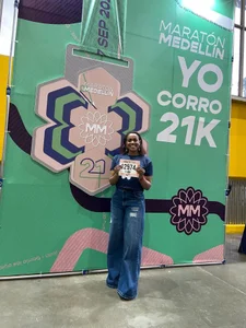 EvaFoxter My first 21 k Marathon зображення