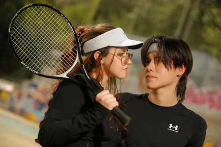 Daphne_And_Roger Would you like to play tennis with us? 💦🔥 Pic 6