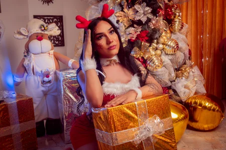 KATALINA_HOT_TS cristmas Poză