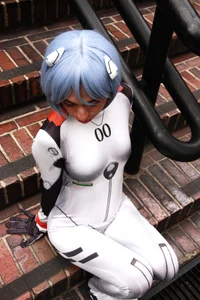 B0nnie_H0ney Rei Ayanami Cosplay Foto