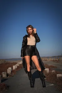 Real_Tini Leather temptation on me🔥🖤 Εικόνα 8