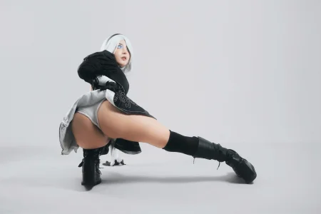 Niconya COSPLAY: (2B) Nier Automata صورة واحدة|Niconya COSPLAY: (2B) Nier Automata صورتان|Niconya COSPLAY: (2B) Nier Automata  2 صور|Niconya COSPLAY: (2B) Nier Automata  2 صورة