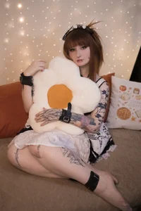 EmmyBunny 🌸 free reboot: maid with shibari 🌸 Gambar 4