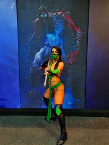 JADE NAT - MORTAL KOMBAT de NatzinhaMorenaHot  3 photos