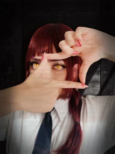 angelgate Makima cosplay- Chainsaw man ❤️ Pic