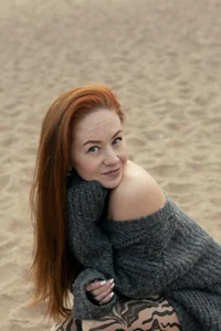 DreamVikky's Overcast day at the beach Part 1 Sex Photo 6