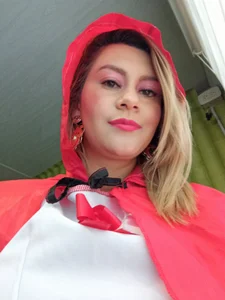 Chanelll_Taylorr_ Little Red Riding Hood in the office Pic 6