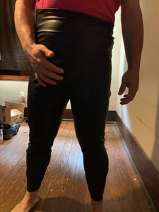 scottgunning2 pleather pants รูป  9