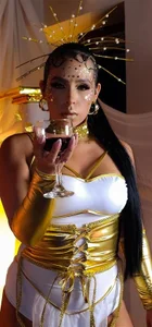 Let yourself be enchanted by this lustful goddess de KatieStonne  2 photos