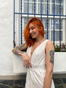 Isis-Blaze Your favorite redhead in a photoshoot that is pure romance for the eyes 😍 Pic 5