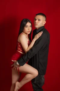 CristalAndDeimon Couple in Heat 😈❤️‍🔥 Foto