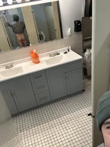 balad13 Reflections. I love my plump booty! Even at work!! Pic