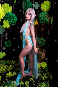 melany_blair 💚 "Magic and desire in a single kiss." 😈 Pic